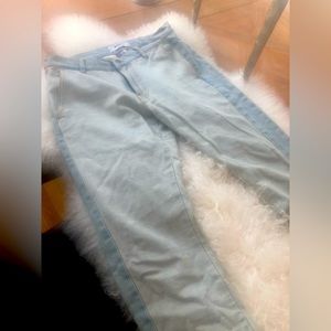 VGC MSGM Milano Rare men’s light wash denim luxury jeans in Size 46 euro!!